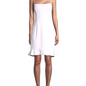 French Connection White Whisper Sheath Dress